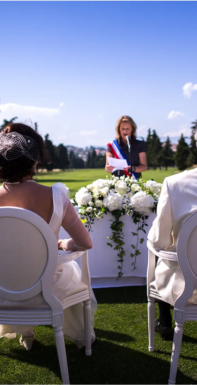Mariage au Golf de Biot Antibes